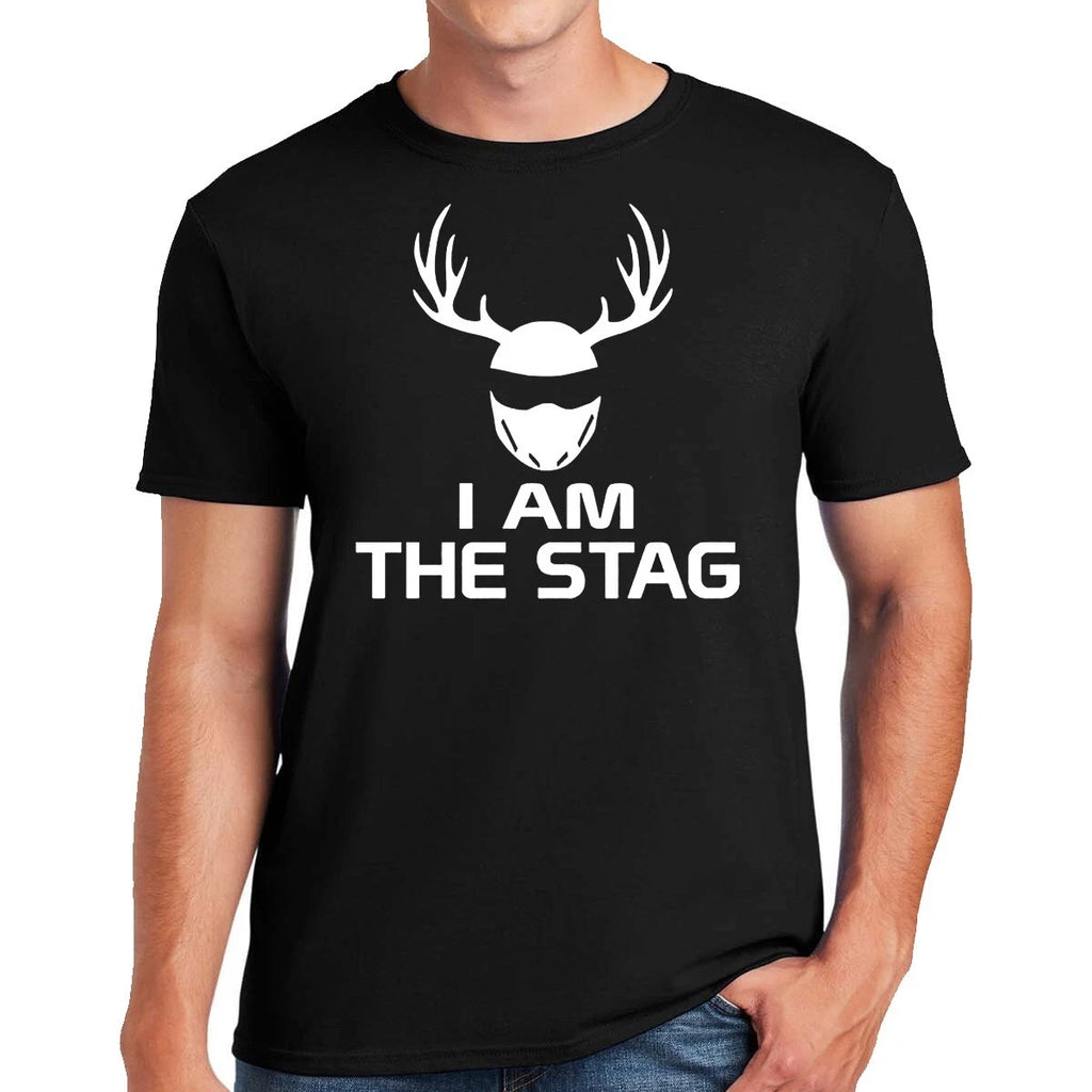 I Am The Stag T-Shirt Men's Funny Novelty Night Wedding Groom Stig Gift Tee Top