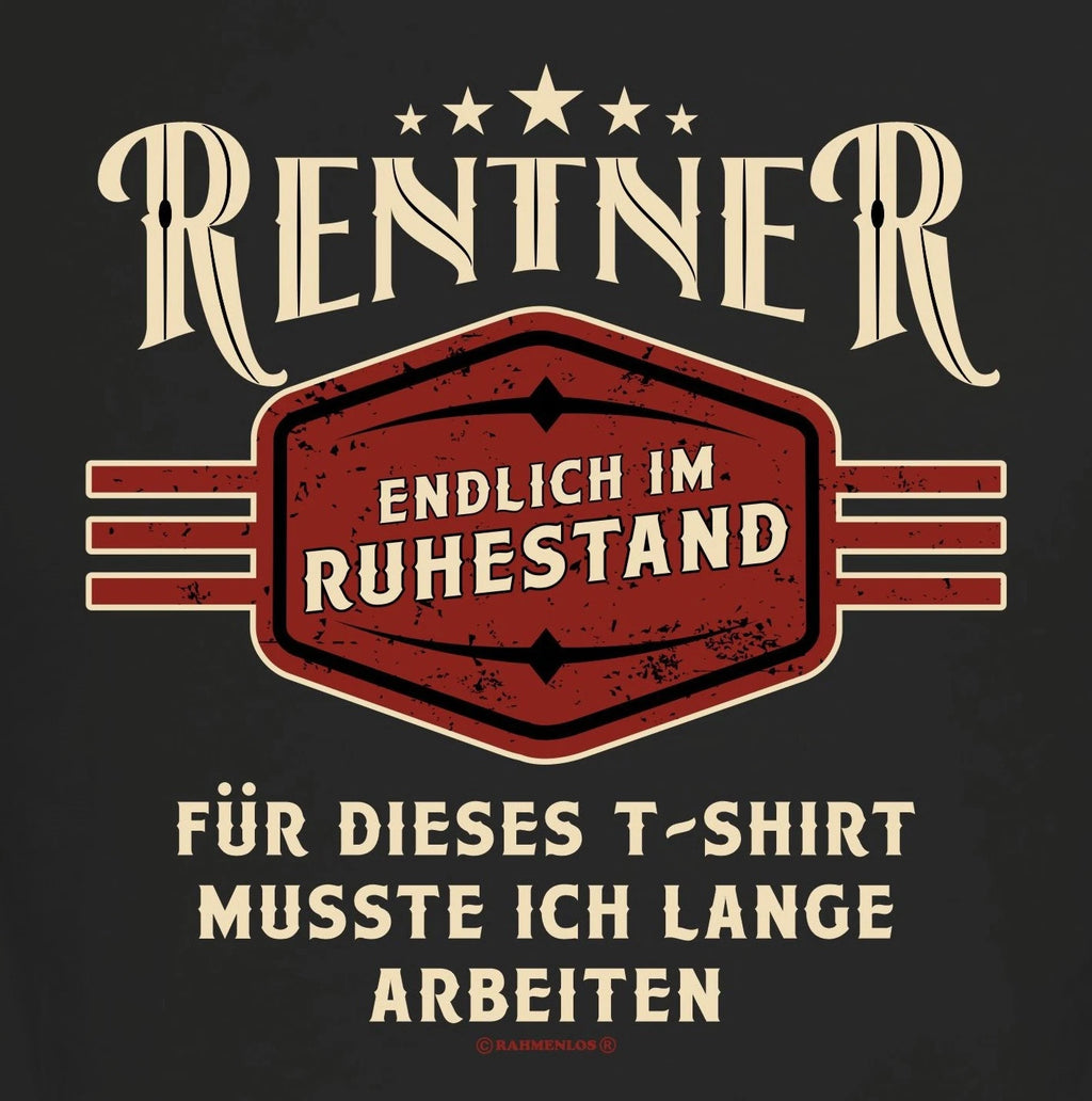 Men's T-Shirt Retiree - Finally In Retirement Funny Quote Shirt Birthday