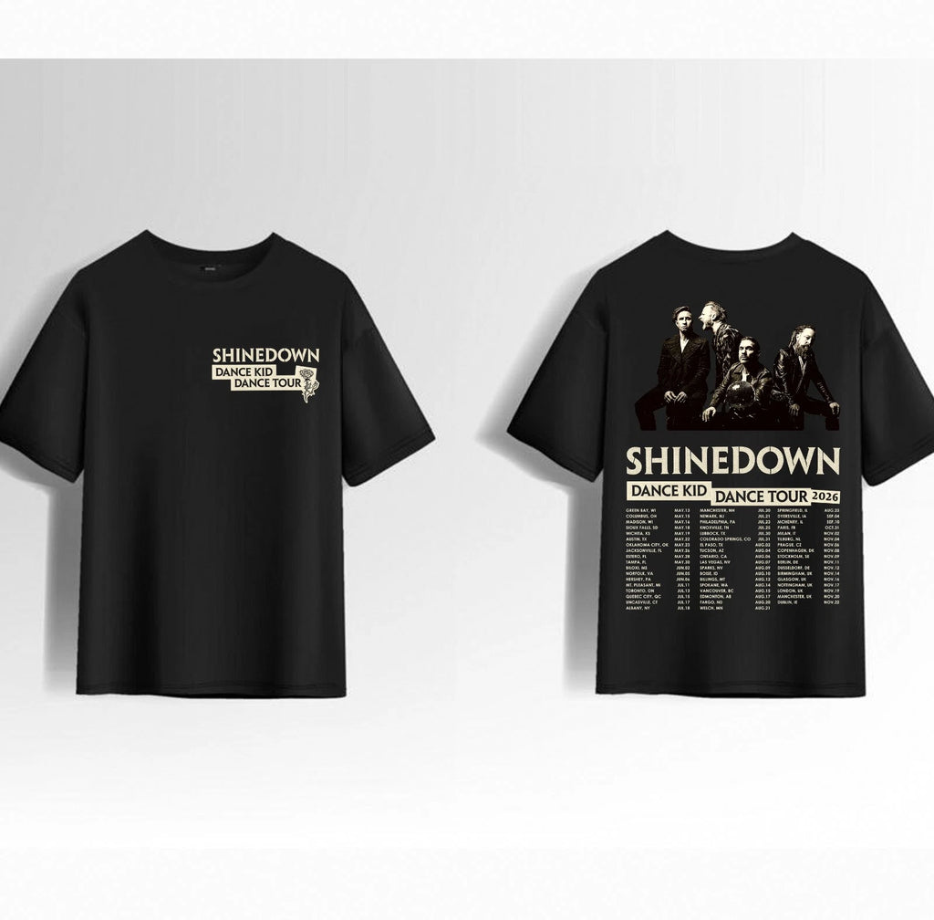 Shinedown Dance Kid Dance Act II 2026 World T- Shirt