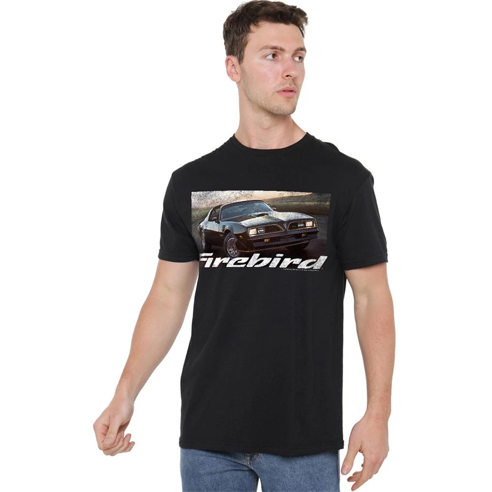 Pontiac Firebird 76 T-Shirt S-5XL, Black