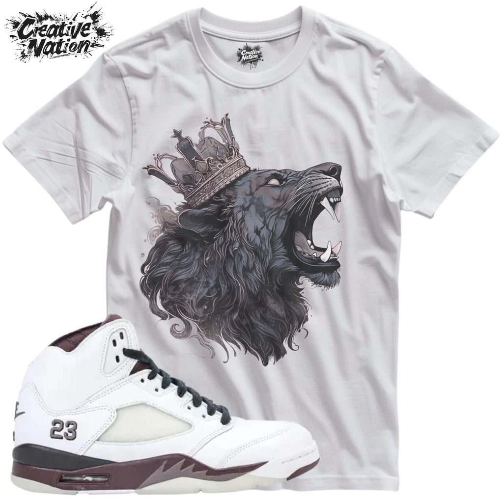Shirt To Match 5 Burgundy Crush Unisex Tee Lion Shirt Gift