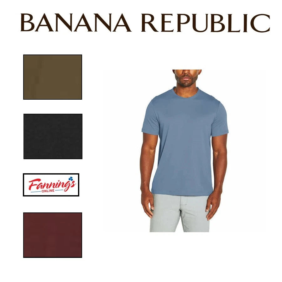 Banana Republic Men's Luxe Touch T-Shirt Short Sleeve G11