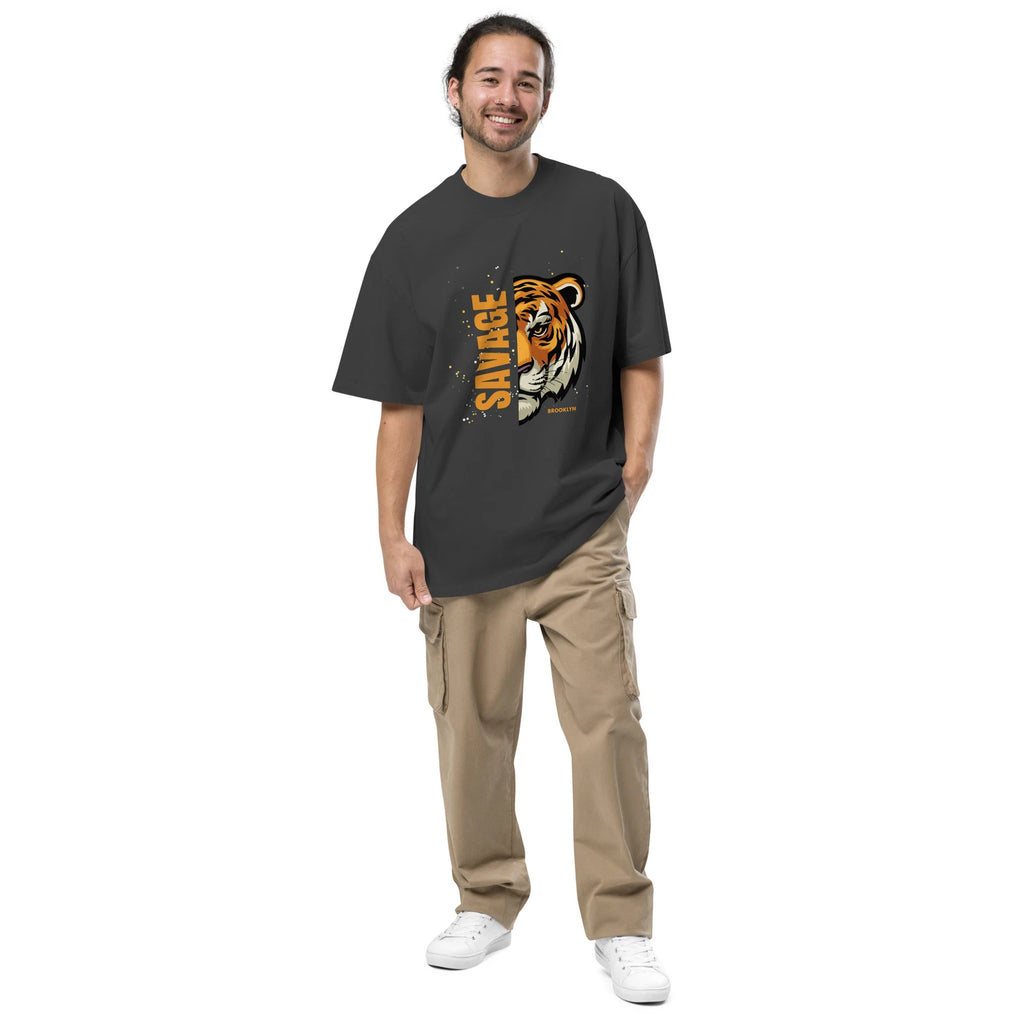 Coastline Oversized faded t-shirt
