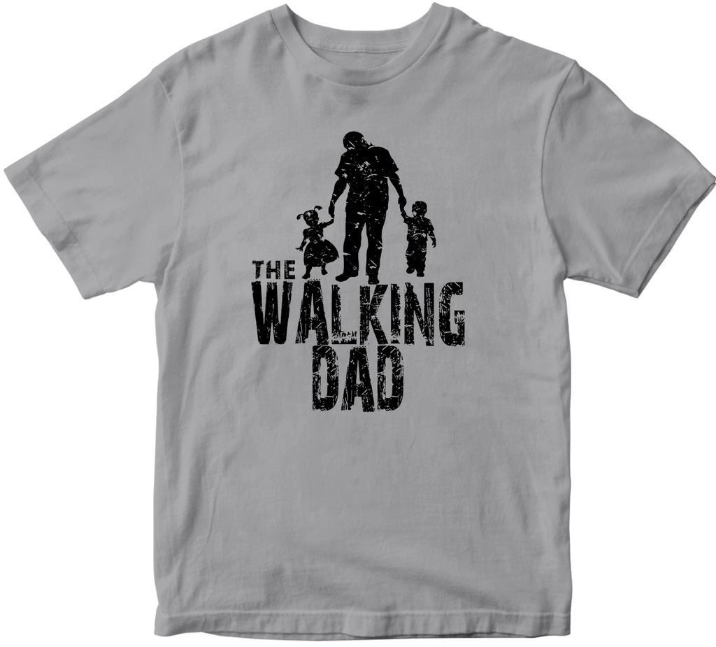 The Walking Dad T-shirt Daddy Papa Father Day Zombie Parody Funny Gift tee top