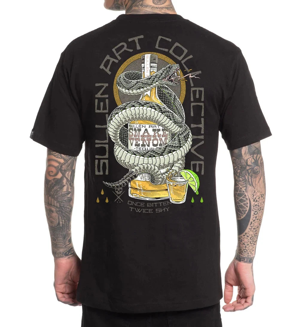 Sullen Art Collective True Artist Pin Up Tattoo Men's Standard Tee SNAKE VENOM