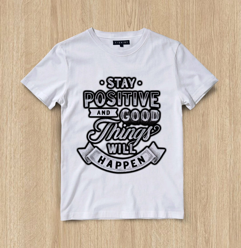Custom Positive Vibes Guarantee T-shirt Design Unisex Jersey Short Sleeve Tee