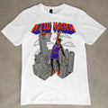Deuce Miles McBride Graphic Tee New York Knicks Jersey Retro T-Shirt Vintage NBA