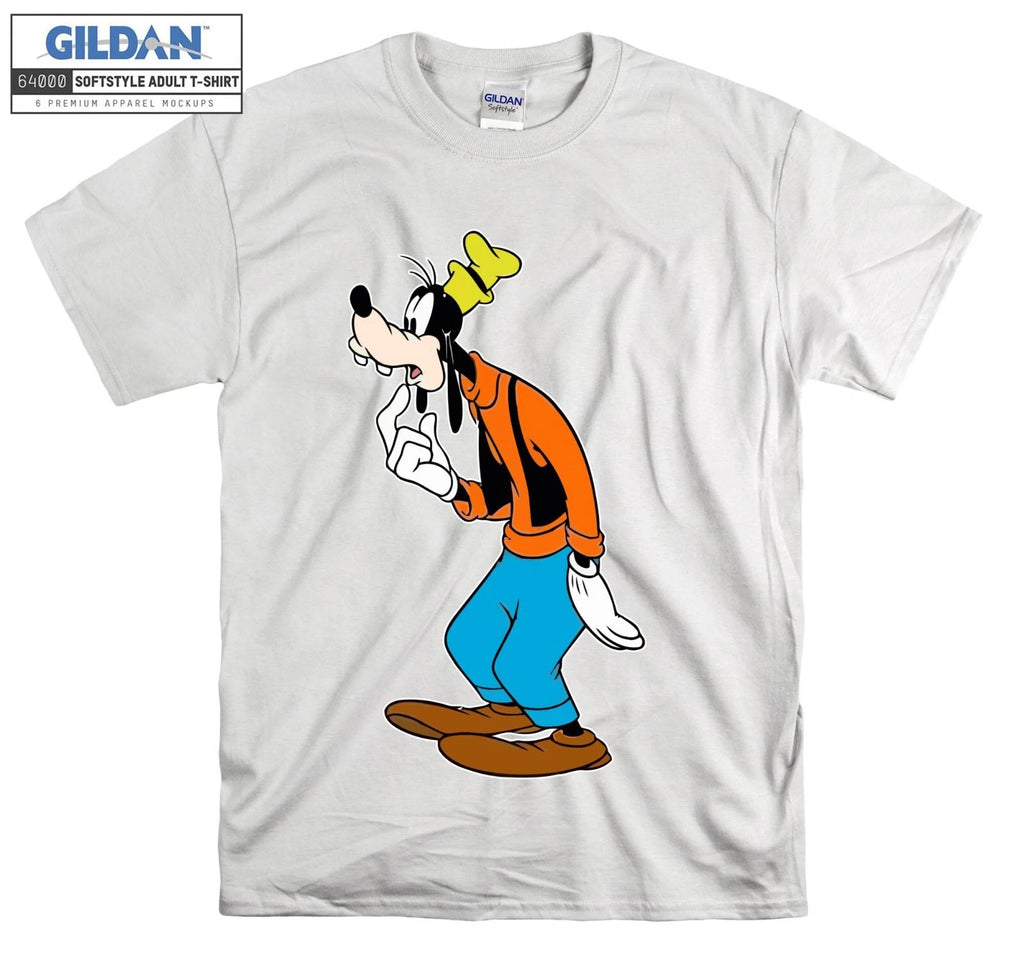 Goofy Cartoon T-shirt Cute Print Novelty T shirt Men Women Unisex Tshirt 3843
