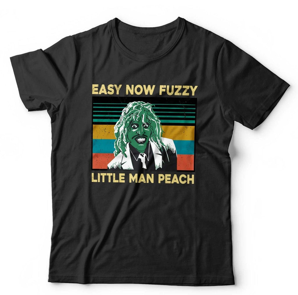 Easy Now Fuzzy Little Man Peach Unisex TShirt Large Fit 3-5XL Mighty Boosh Gregg
