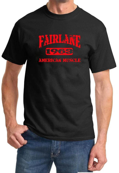 1963 Ford Fairlane American Muscle Car Color Design Tshirt NEW Free Ship