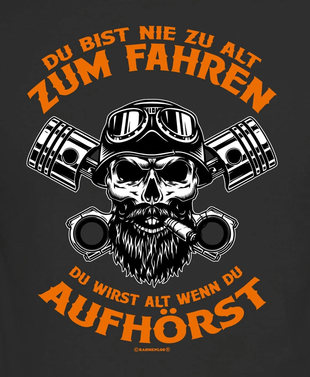 Mens Biker T-Shirt Black Round Neck Funny Motorcycle Quote Shirt Hero