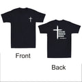 I Can Do All Things Through Christ Who Strengthens Me Front & Back Men's T-Shirt