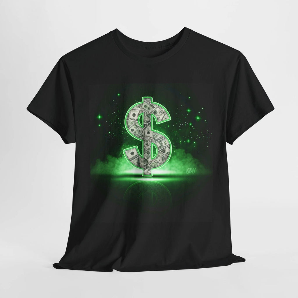 Money Shirt Lucky Dollar Sign Tshirt Dollar Bill Stock Market Invest Crypto Tee