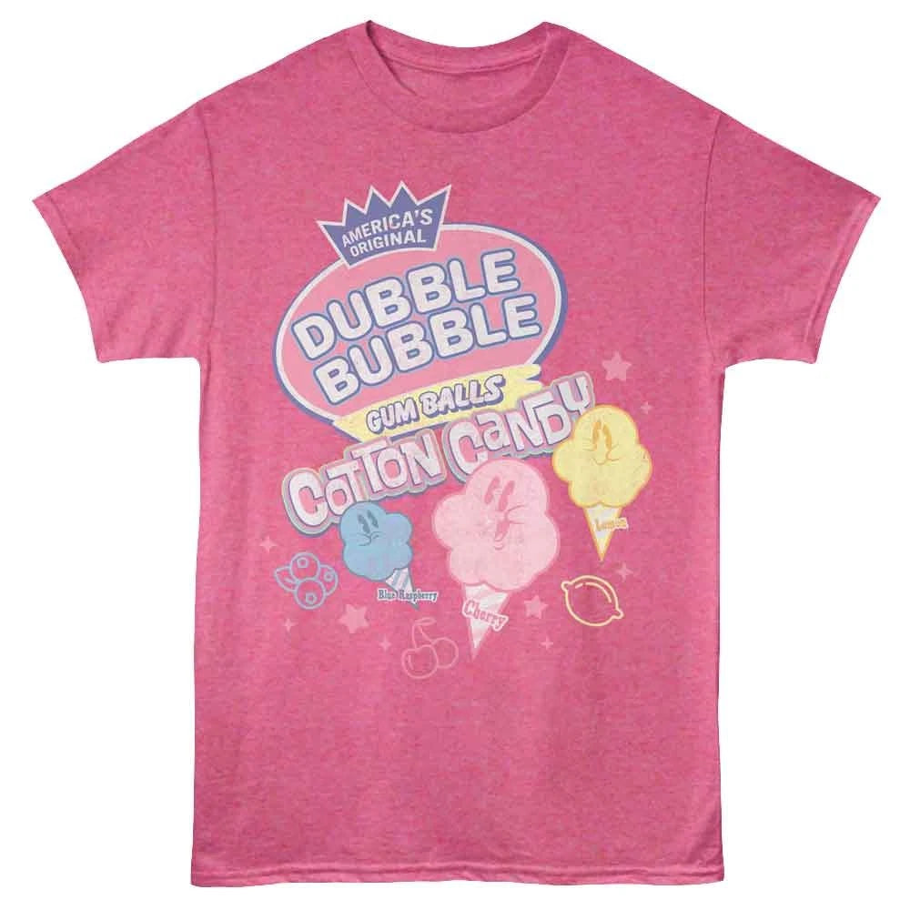 Tootsie Roll - Cotton Candy Gum Balls - Pink - Heather Adult Unisex T-Shirt