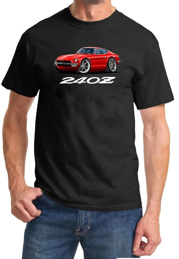 Datsun 240Z Sports Car Full Color Tshirt NEW FREE SHIPPING