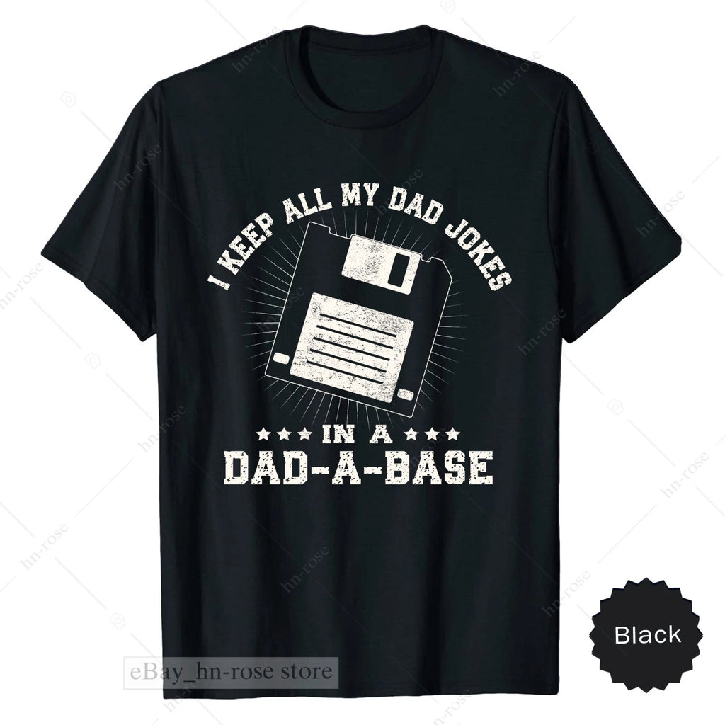 Funny Programmer Dad Shirt Dad Jokes Database Nerdy Father IT Geek Birthday Gift