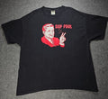 Y2K Skater "Sup Fool" Tee Shirt Great Graphic! Black XL