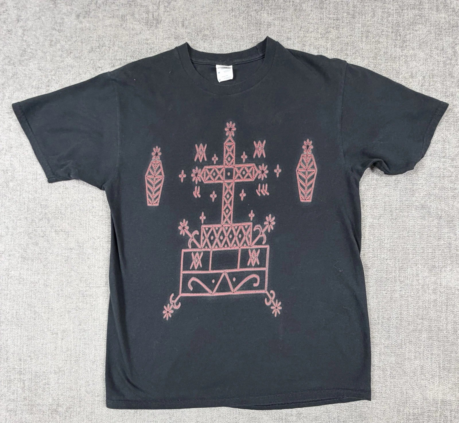Baron Samedi Voodoo Veve T-shirt witchcraft skeleton death occult wicca Men’s M