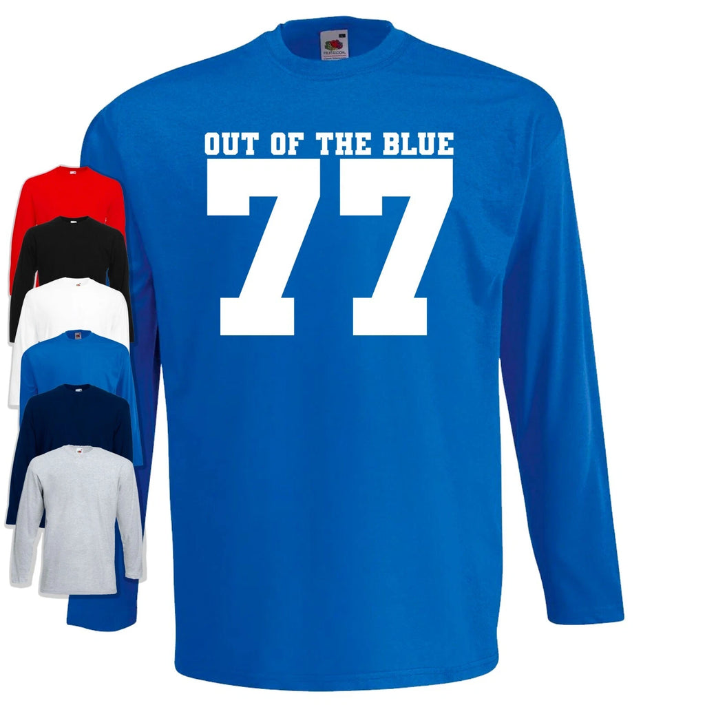 Out Of The Blue 77 Long Sleeve T-Shirt Electric Light Orchestra ELO Mr Blue Sky