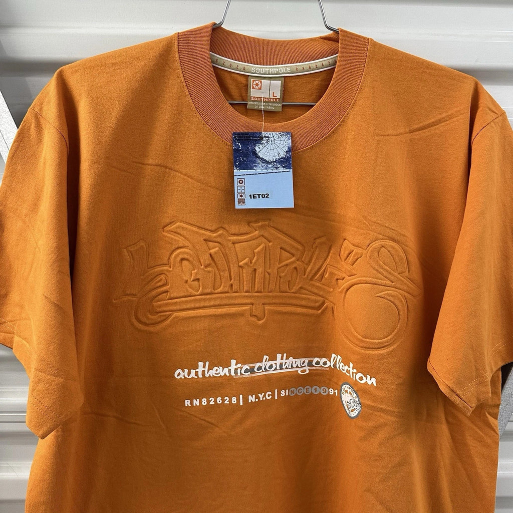 Vintage Southpole T Shirt L Y2K 2000s Deadstock Urban Hip Hop Graffiti Baggy New