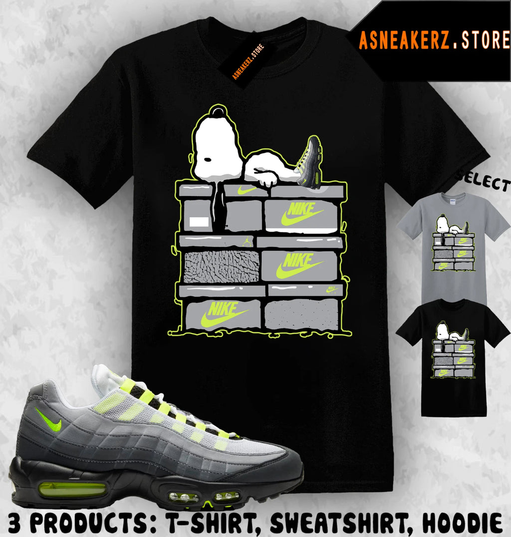 Tee Shirt Matching AM 95 Big Bubble Neon 2026 To Match Sneaker S Dog Sneakerhead