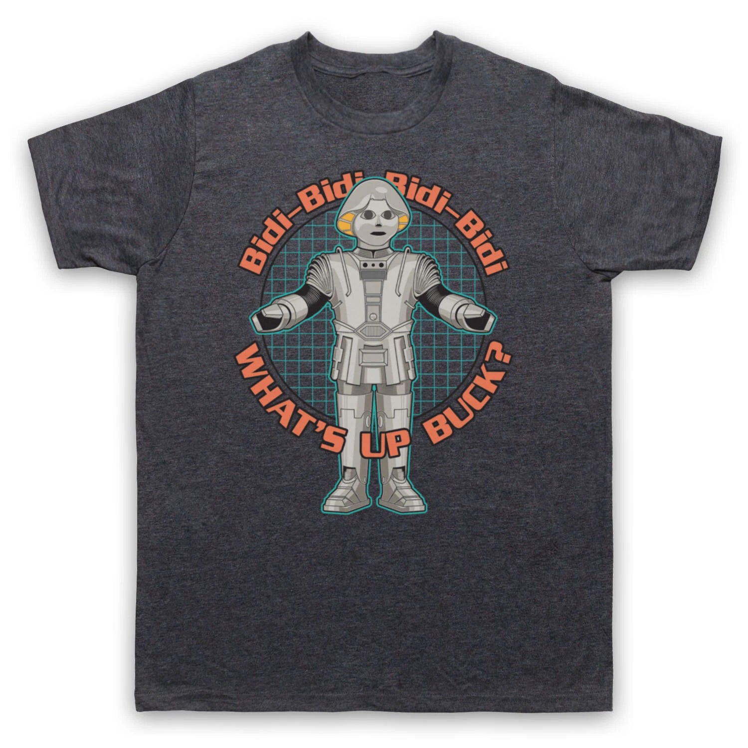 BUCK ROGERS TWIKI BIDI BIDI WHAT'S UP SCI FI TV ROBOT MENS & WOMENS T-SHIRT