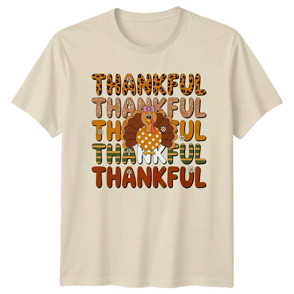 Thankful Thankful Thankful Thankful Thankful T-Shirt Thanksgiving