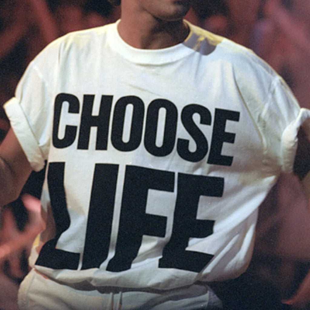 Choose Life Retro 80s 80's T Shirt XS-3XL Costume (Choose Life,Tshirt)