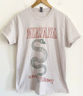 Nirvana Serpent Gray Tee Shirt Medium