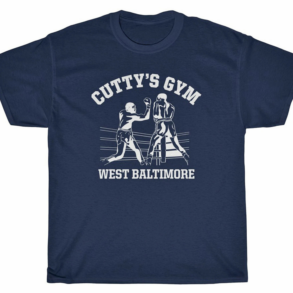 CUTTY'S GYM T-Shirt - The Wire BOXING Baltimore Barksdale - Sizes SMALL - 5X
