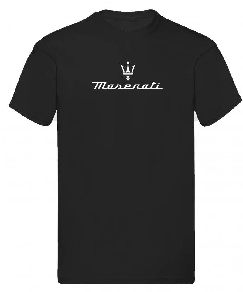 Maserati  Logo - Unisex T Shirt - S, M, L, XL, XXL