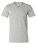 BELLA + CANVAS Unisex Heather CVC V-Neck Tee - 3005CVC