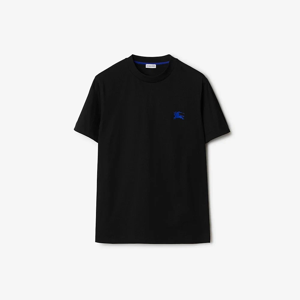 Burberry BLACK Cotton T shirt 80882951 SIZE LARGE