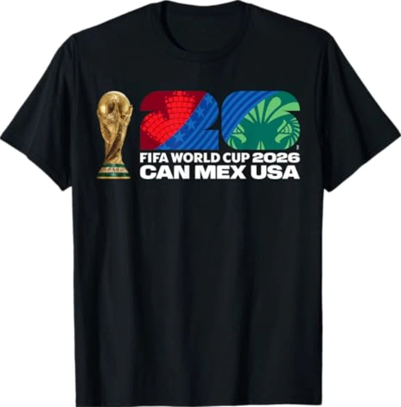 FIFA World CUP26 FIFA Host Country Trophy Color T-Shirt