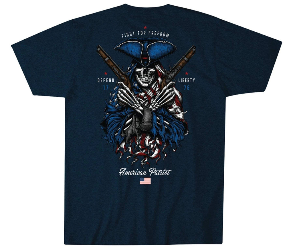 Howitzer Style Men's T-shirt Freedom Fighter Military Grunt MFG