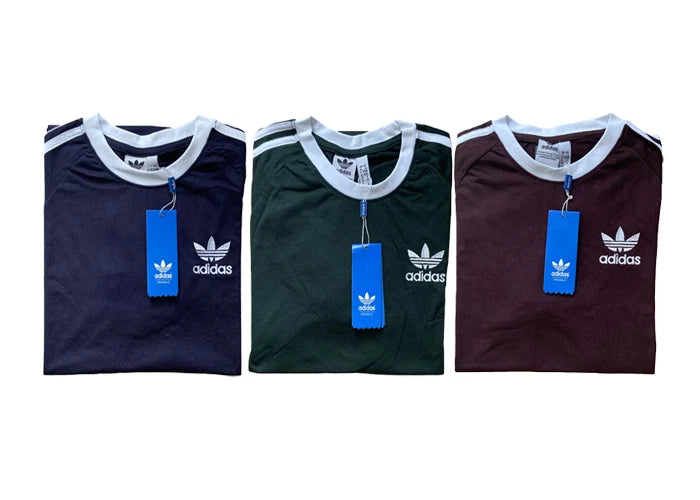 MEN'S ADIDAS ORIGINALS EMBROIDRED RETRO SHORT SLEEVE T-SHIRT