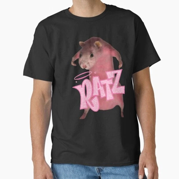 HQ Pink Rat Ratz Meme Classic T-Shirt Made in USA/AUS T-Shirt S-2XL