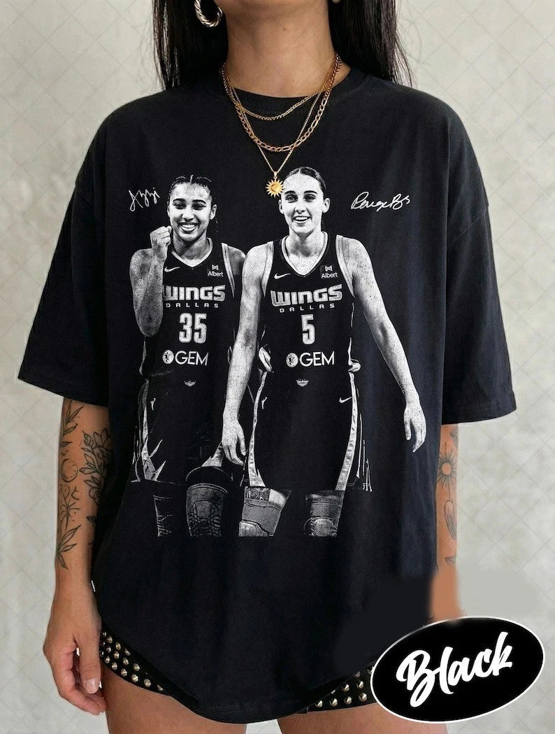 Paige Bueckers Azzi Fudd Shirt, Vintage Basketball Tee T-Shirt, Gift