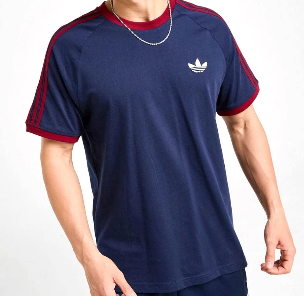 RARE NEW MENS ADIDAS ORIGINALS 3-STRIPES CALIFORNIA TREFOIL SHIRT ~ XL ~ #KD912