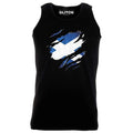 Torn Scotland Flag Vest - Funny country Scottish retro fashion cool sport pride