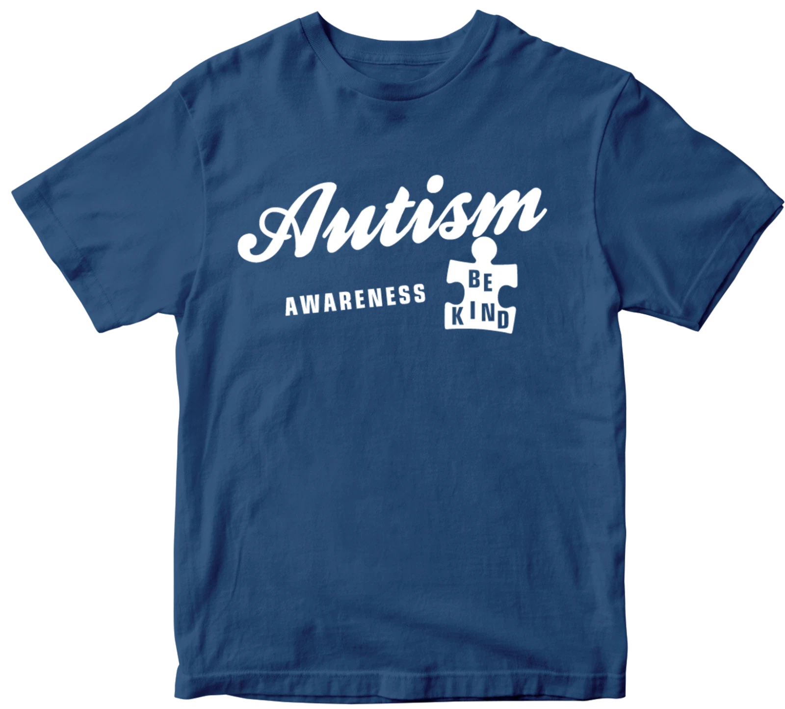 AUTISM Awareness Be Kind T-shirt Raise Together Autistic Kids Birthday Gifts