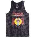 Cartoon Network's Adventure Time Black Washed Cotton Tank Top A-Shirt