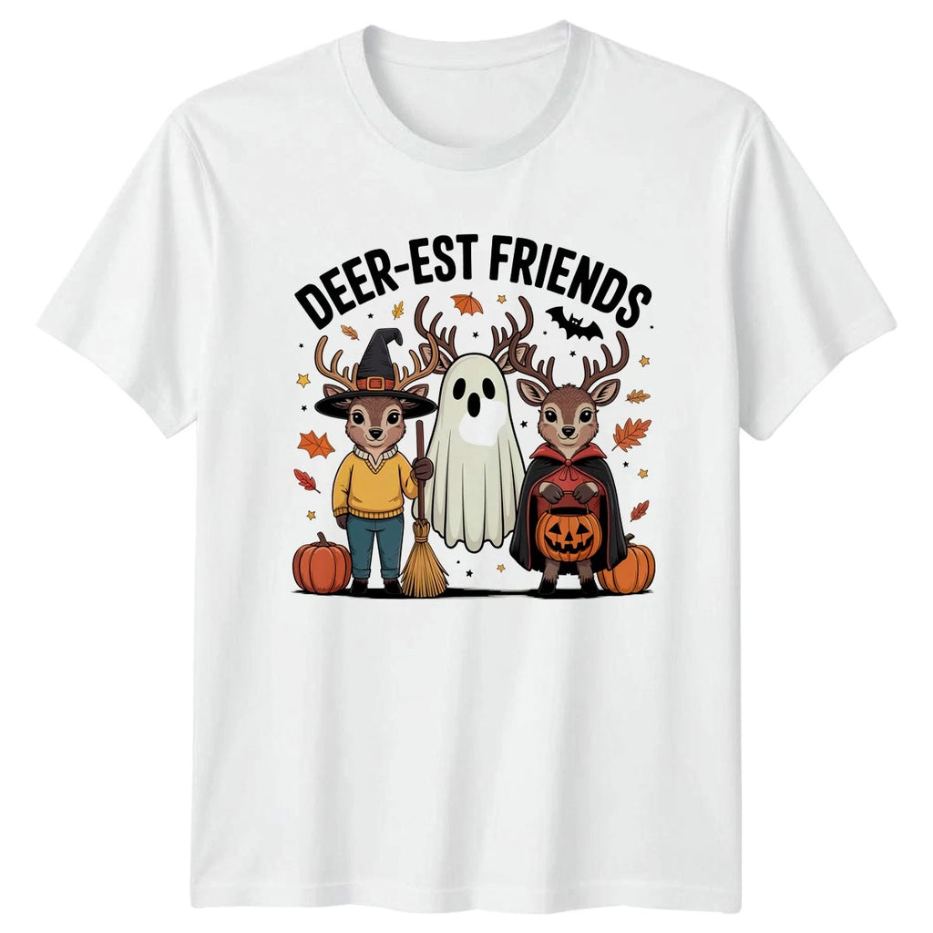 Deer-Est Friends T-Shirt Deer Halloween 2026 Gift For Him And Her
