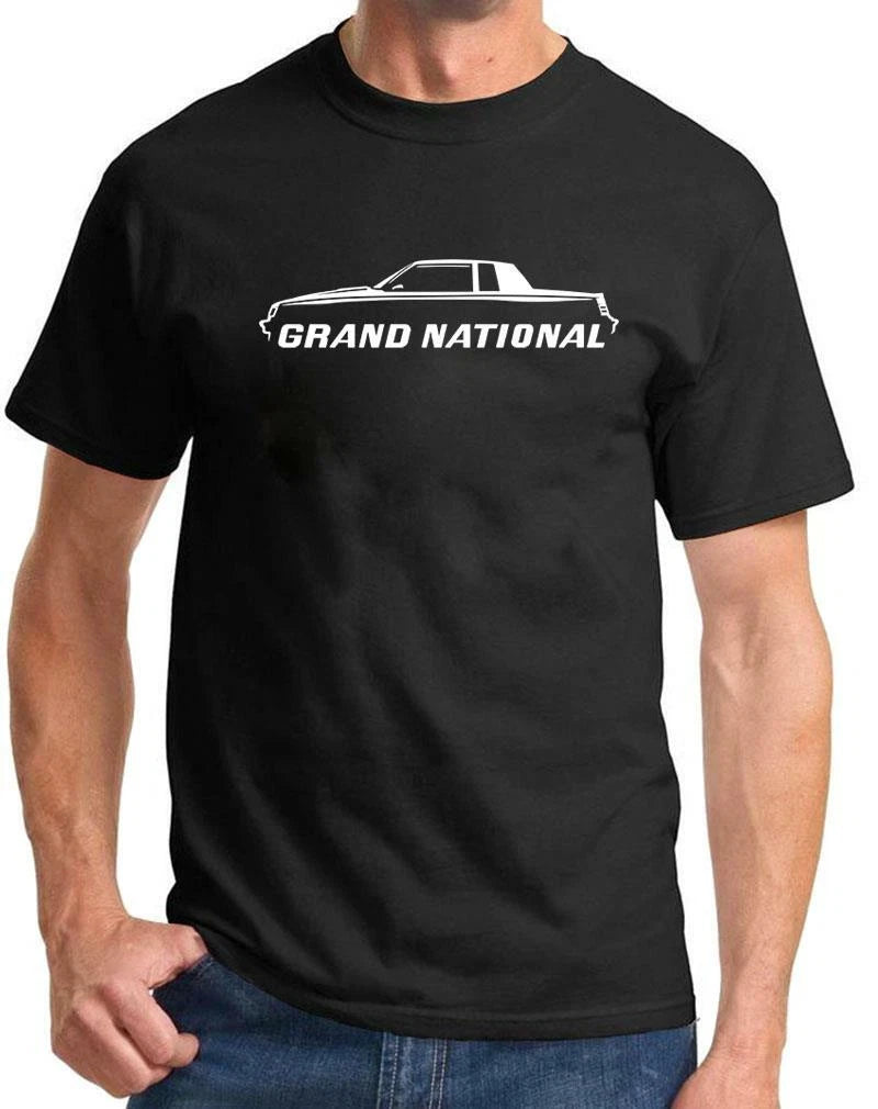 Buick Grand National Regal Classic Outline Design Tshirt NEW