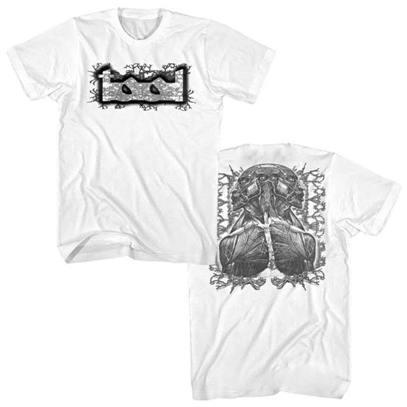 New Authentic Tool Band Grey Man Black & White Lateralus Heavy Metal T-Shirt