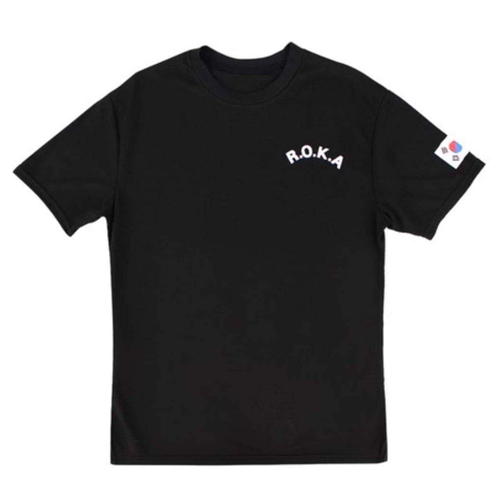 Korea Army ROKA Cooling T-Shirt Military Training Quick Dry Short Sleeve Tee