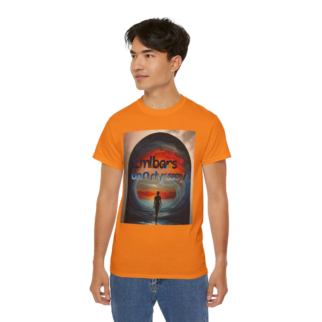 Embers on Odyssey Unisex Tee, Adventure Shirt, Gift for Travelers, Inspirational