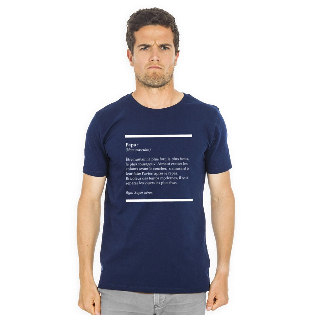 DEFINITION DAPA Men's Short Sleeve T-Shirt Color Navy Blue