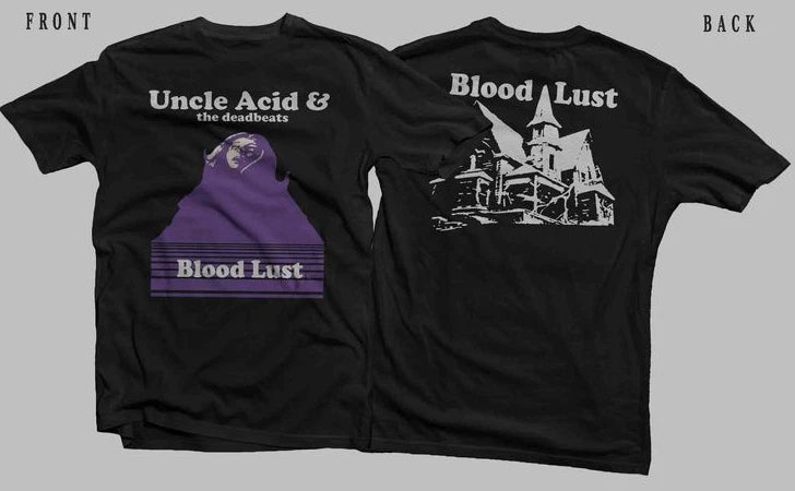 New D T G prited T-shirt Uncle Acid & the Deadbeats - Blood Lust - tee size S5xl