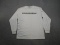 VTG Y2K Dale Earnhardt Jr Long Sleeve Spell Out Shirt Mens SZ M Budweiser NASCAR